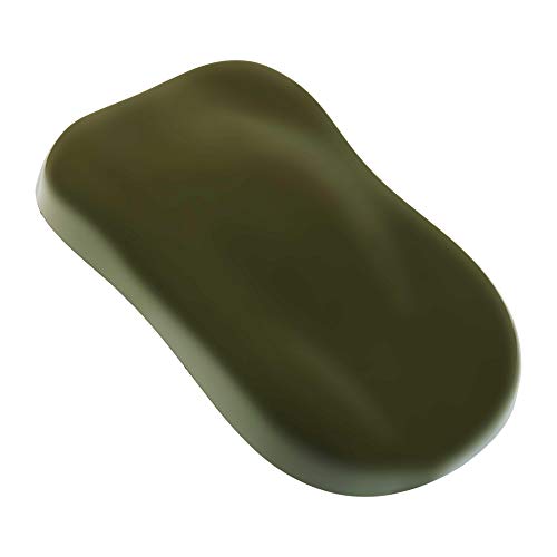 Olive Drab Green - Hot Rod Flatz by Custom Shop Urethane Automotive Flat Matte Car Paint, 1 Gallon Kit