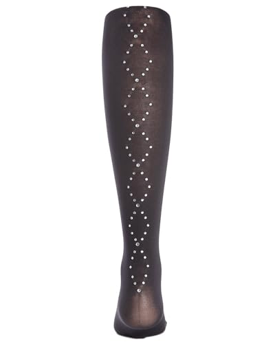 MeMoi Diamonds on Down Jeweled Girls Opaque Tights
