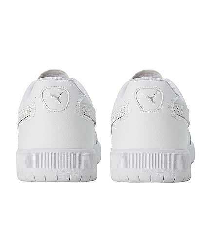 Image of PUMA Men's Court Ultra Sneaker, Puma White Puma White Puma Silver, 4