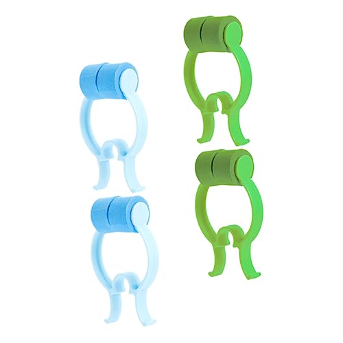 FOYTOKI Nose Protection Clip Nose Bleed Stopper Portable Nasal for Nosebleeds 4pcs Set Fixing Clips