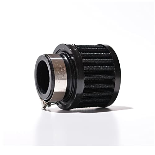 Auto Car Universal Rubber End Clamp On 25Mm 1" Intake Air Filter Black #TOP1