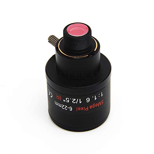 5MP Action Camera Vari-Focal Lens 6-22mm M12 Mount 1/2.5 Inch IR Filter Long Distance View - Thumbnail 3
