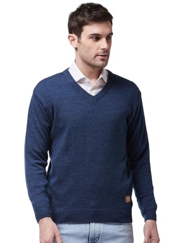 Image of Pivl Men's Winter V Neck Solid Sweaters ||Winterwear||