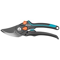 Gardena Secateurs PremiumCut Pro Flex, Bypass, Green Wood, 24 mm Cutting Diameter, ErgoTec Handle with Soft Grip, Precision-Ground Steel Blades (12252-20)