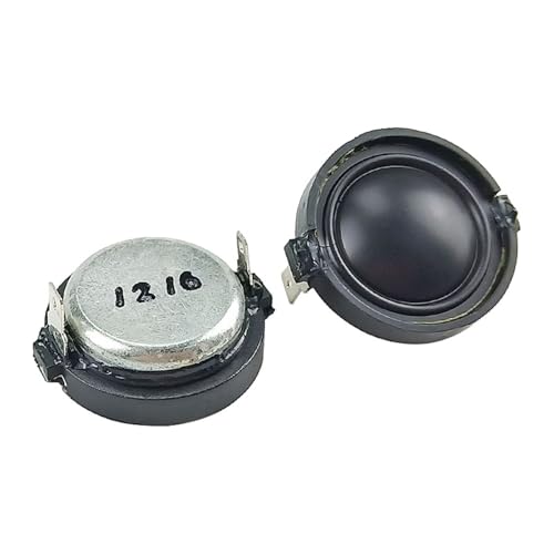 GHJ567RE For GHXAMP Altavoz Tweeter My-Ti de 1 Pulgada, Unidad de Altavoz de Agudos de neodimio de 8Ohm y 10W for Cajas de satélite, estantería pequeña, 2 uds.