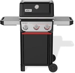Weber Spirit E-325 GBS Gasgrill mit Sear Zone, Schwarz, 3-Brenner, für optimales Grillerlebnis