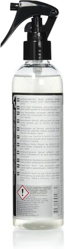 WOCA Denmark Tannin Spot Remover – Neutralizes Black Water Stains on Oak & Wood | Water-Based | Indoor/Outdoor Use | Ready-to-Use Spot Cleaner for Acid/Tannin Marks- 0.25L Spray