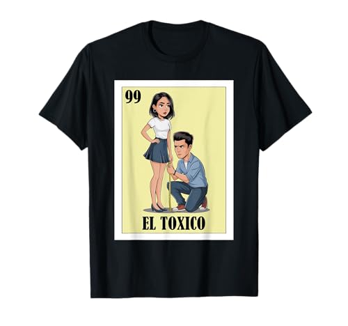 Funny Mexican Design - El Toxico Camiseta