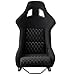 KZPFER RACING SEAT,Three-dimensional stitchin,Racing Bucket Seats,Black, KZPFER-VEHICLE_SEAT-200012