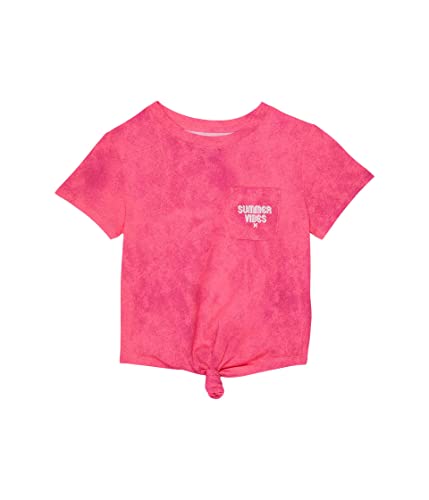 Image of Hurley Girls' Front Tie Graphic T-Shirt