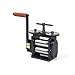 Black Flat Rolling Mill 130MM Jewelry Press Machine Tabletting Tool for Designer Rolling Mill For Beginnners DIY Use