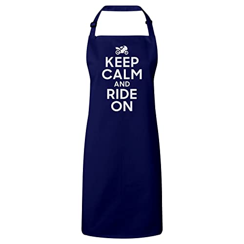 Tablier cuisine premium navy le cadeau idéal pour homme motard