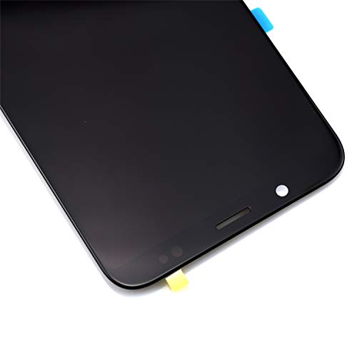 Image of Black 2Q6E1 Display LCD Touch Digitizer Screen with Adhesive Replacement for HTC U12 Life