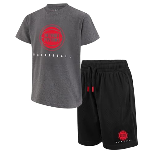 Image of Ultra Game NBA boys Nba Official Super Soft Game Time T-shirt & Shorts Set