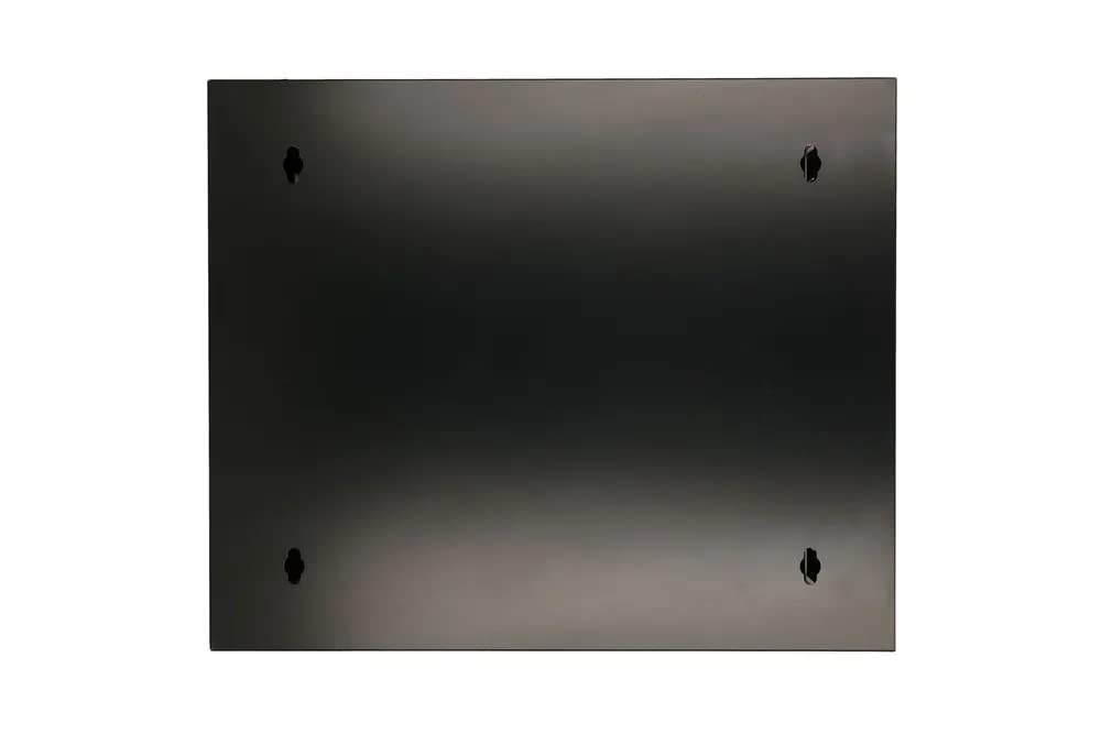 Extralink Baie de Brassage 19 Pouces 12U Armoire réseau 600mm Profondeur Porte Verre trempé Noir