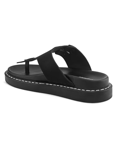 Image of San Frissco Men's Sandals with Round Toe | Perfect Fit for Summer and Rainy Season Anti-Slippery with PU Footbed Easy to Walk Slipper, Chappal | Stylish Casual Comfortable Floaters for Men