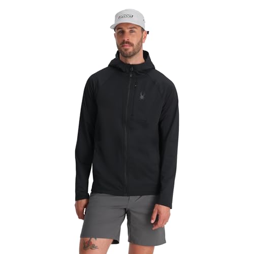 Spyder Men's Gridweb Fleece Hoodie