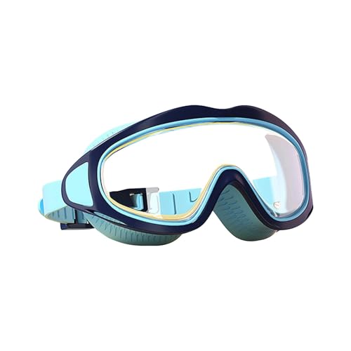 Duroecsain Gafas de natación para niños, gafas de natación de vista ancha | Gafas de buceo transparentes sin fugas,Anteojos de natación, accesorios de natación para jóvenes, niños jóvenes
