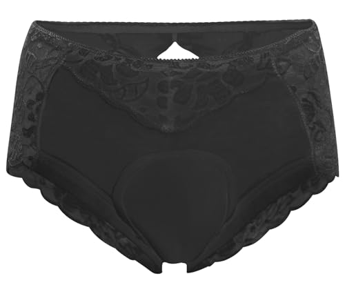 FEOYA Men’s Hiding Gaff Panties for Crossdresser Transgender Feminine Underwear Lace Hollow Out Shaping Boxers Briefs