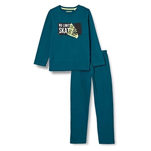 Sanetta Boys' Blue Teal Pajama Set Cover
