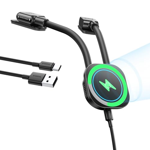 Baseus 15W C03s Pro Caricatore Wireless Auto Magsafe 15W, Caricabatterie Wireless Magnetico, Supporto Telefono Auto Carica Rapida per iPhone 17-12 Serie