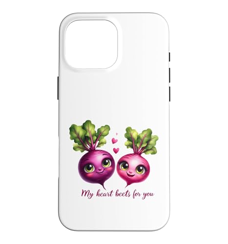 My Heart Beets For You ���킢����؂���ꃉ�u �X�}�z�P�[�X iPhone 16 Pro Max �p