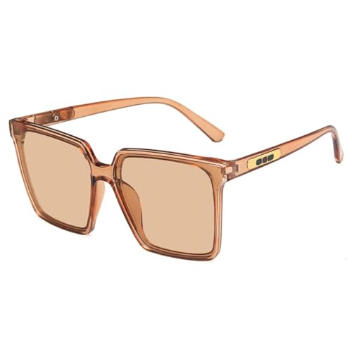 Lunettes de soleil tendance femmes pour conduire élégamment en été avec une grande monture chic