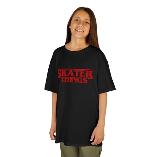 Image of Kid's Roller Skating T-Shirt - Stranger Things - Graphic Tee for Boys and Girls