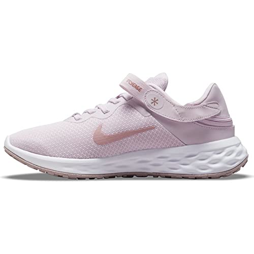 Nike Revolution 6 Flyease Next Nature, Women's Easy on/Off Road Running Shoes Femme, Light Violet/Champagne-White, 38 EU