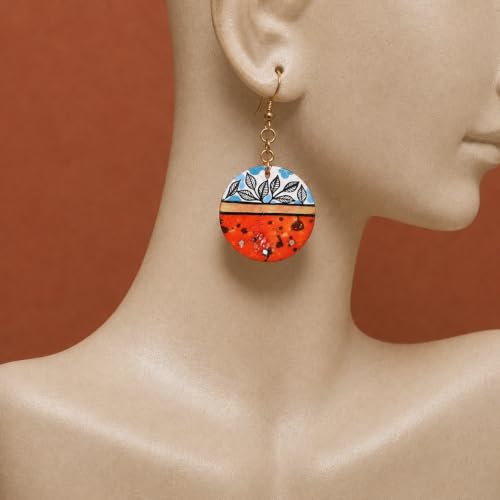 Image of Boho Ethnic Earrings Collection for Women - Colorful Tassel, Hoop, Stud, Drop, Chandelier & Huggie Styles Inspired by Festival Fashion
