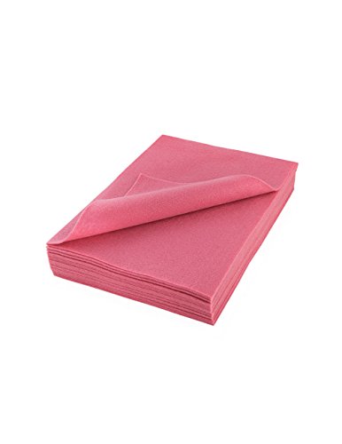 Acrylic Felt Sheet 9” X 12”: 25 PCS, Dusty Rose