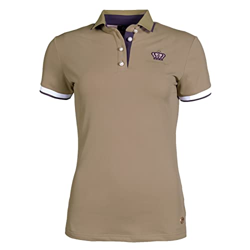 T-shirt femme grande taille HKM Lavande Bay taupe XXL confortable