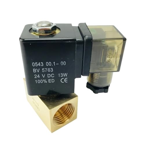 Électrovanne directe 80 bar en laiton 1/2 pour une étanchéité totale en DC24V