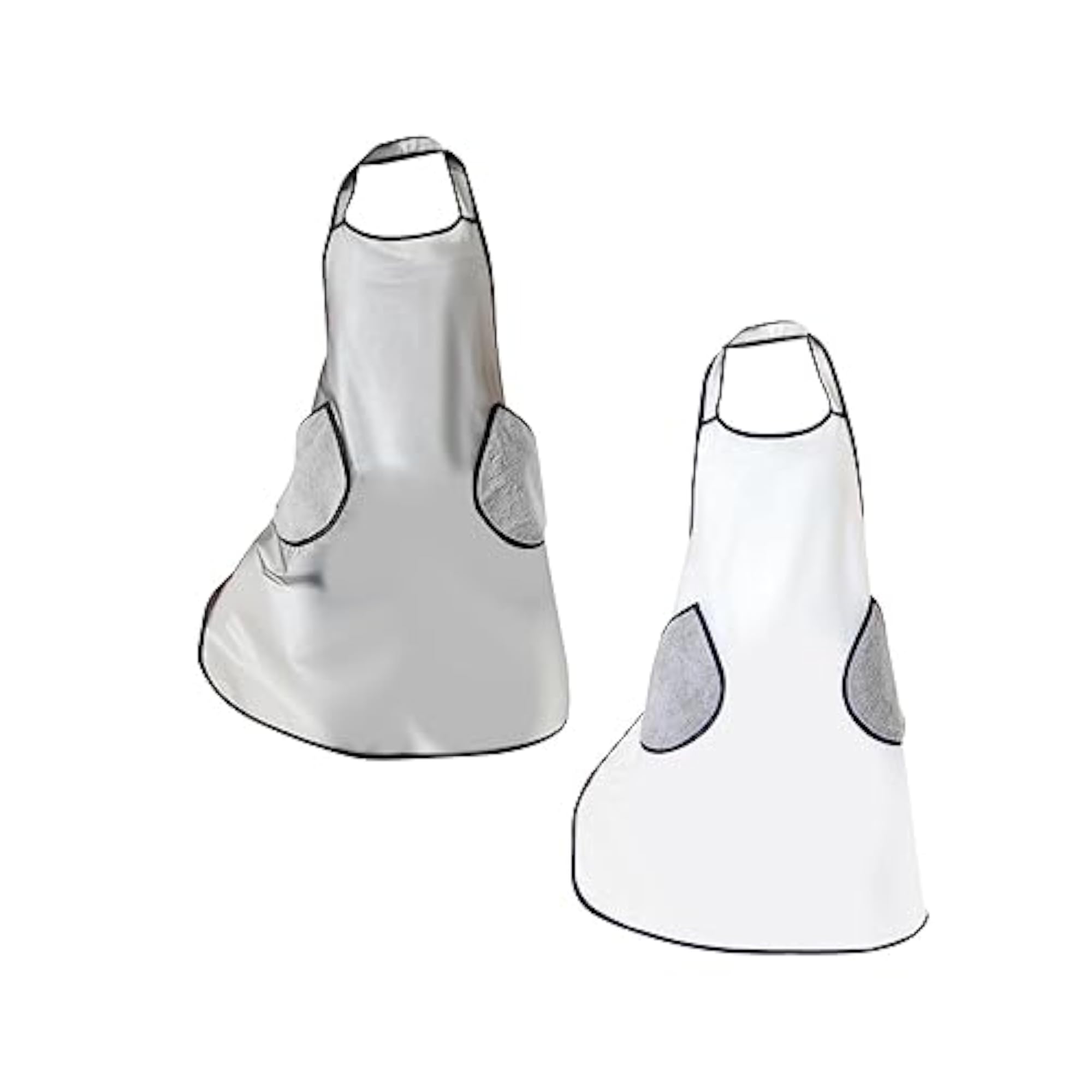 Cooking Apron with Hand Wipe Pockets