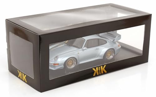 Modelo de auto Porsche 911 GT2 1996 a escala 1:18 miniatura 6