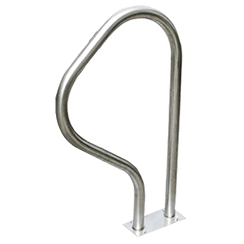 Baranda para piscina en acero inoxidable 304, 47 cm