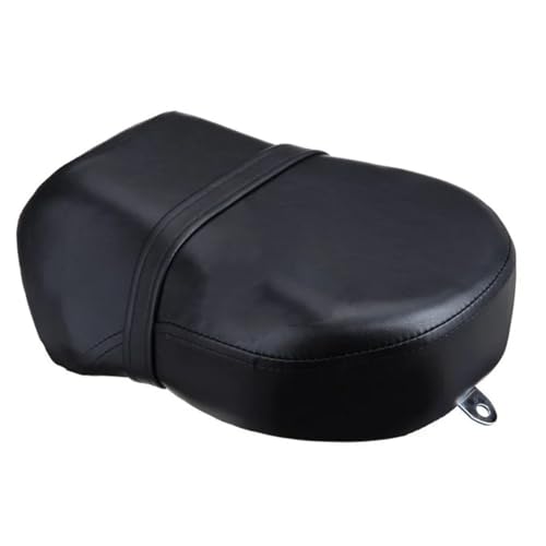 Asiento de pasajero trasero Harley Sportster 883 y 1200 cojín negro de cuero PU 2007-2015