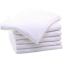 Absorbentes Pañales De Tela Insertos de revestimiento en microfibra de bambú para pañales de tela de adultos, para atención a la incontinencia, absorbente, lavable, reutilizable, grande de 4 capas. Talla:6