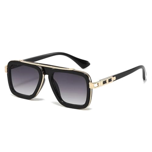 Lunettes de soleil MUTYNE tendance pour hommes et femmes avec monture PC métal UV400