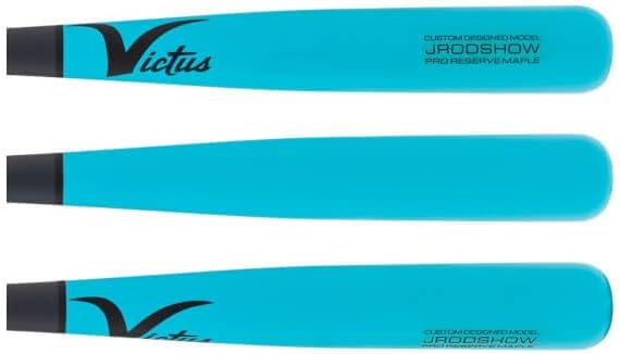 VICTUS JROD Show Flat Char/Flat ELTRC Blue PRO Reserve Wood BAT 32.5 Inches