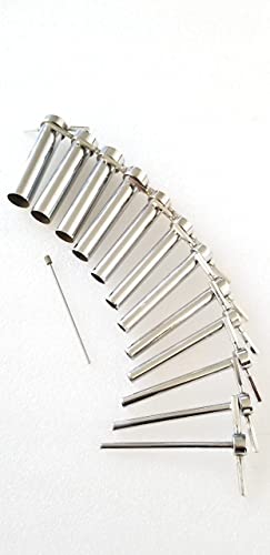 Cork Borer 12 Set Heavy Duty Nickel Plated Brass #TOP1