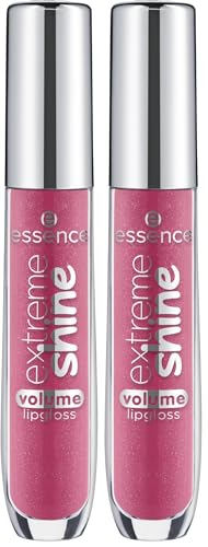 Image of Essence extreme shine volume lipgloss 13 Glazed Berry, lip gloss, berry, high shine, non-sticky feel, comfortable feel, 5 ml (Pack of 2)