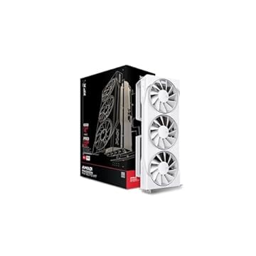 XFX Swift AMD Radeon RX 9070XT Triple Fan White Gaming Edition com 16GB GDDR6 HDMI 3xDP, AMD RDNA 4 RX-97TSWF3W9