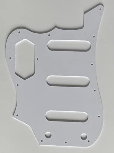 For Fit Fender Squier Vintage Modified Bass VI �M�^�[�s�b�N�K�[�h(4�w�u���E���g�[�Y)
