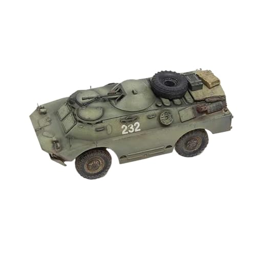 Modèle voiture métal BRDM-2 miniature de collection militaire haut de gamme 1:72