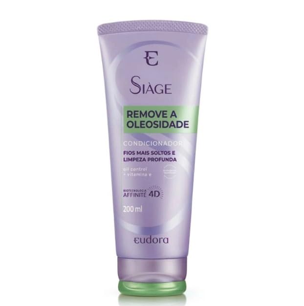 Eudora, EUDORA SIAGE CONDICIONADOR REMOVE OLEOSIDADE 200ml