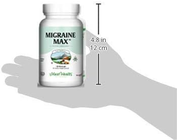 Maxi Health Migraine Max| Powerful Migraine Relief | 100% Natural | 120 Easy-To-Swallow Capsules Kosher-Certified image 4 of 4 B005HWKM5E