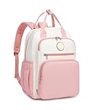 Miss Lulu Mochila Pañalera Bebé Impermeable Gran Capacidad, Mochila Maternidad Multifuncional con Correas para Cochecito, Bolsa Isotérmica para Biberones Ideal para Mamá y Papá en Viaje