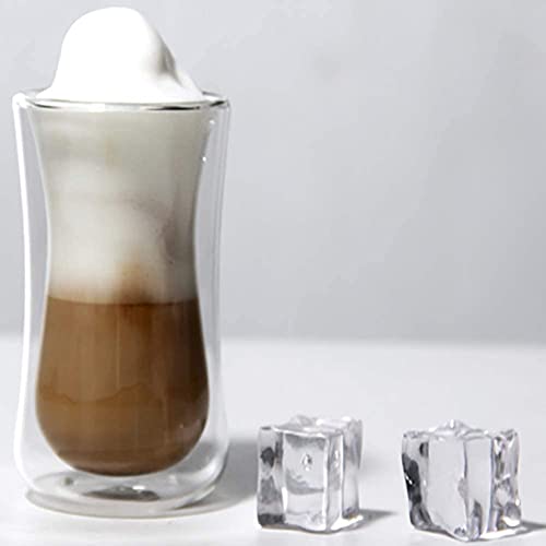 LSDRALOBPOI Vaporizador de Leche Batidora de Leche Calentador de Leche Espumador de Leche frÃa y Caliente Bebidas de café Helado con Capuchino Latte doméstico 1025 - Imagen 8