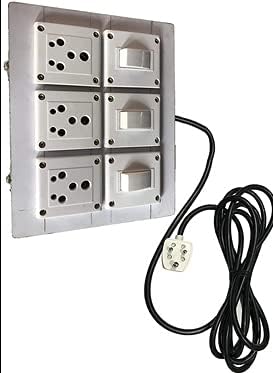 Plastic Extension Board Multi Outlet Electrical Switch Board with 3 Sockets and 3 Switches (5 Meter) (4)